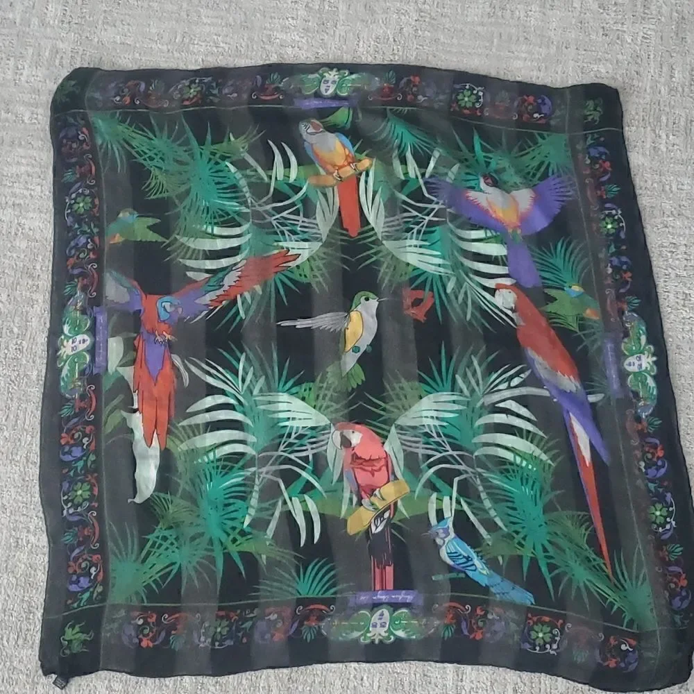 Pangborn Disigns LTD | Tropical Bird Parrot Scarf